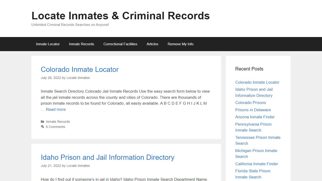 Mississippi Prison Inmate Search – Locate Inmates ...